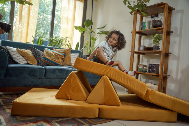 Is Your Toddler a Mini Mountaineer? A Parent's Guide to Safe Play Sofa Climbing